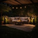 Lampa Solarna Ogrodowa LED Wbijana Słupek Czujnik Zmierzchu Ogród 55cm 2szt.