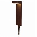 Lampa Solarna Ogrodowa LED Wbijana Słupek Czujnik Zmierzchu Ogród 55cm 2szt.