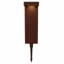 Lampa Solarna Ogrodowa LED Wbijana Słupek Czujnik Zmierzchu Ogród 55cm 2szt.