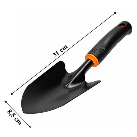 Łopatka Ogrodowa Metalowa Szeroka do Przesadzania Sadzenia Roślin 31 cm