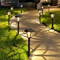 Zestaw Lamp Lampy Ogrodowe Solarne Wbijane Wodoodporne 40cm Zewnętrzne 8szt.