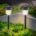 Zestaw Lamp Lampy Ogrodowe Solarne Wbijane Wodoodporne 41cm Zewnętrzne 6szt.