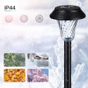 Zestaw Lamp Lampy Ogrodowe Solarne Wbijane Wodoodporne 41cm Zewnętrzne 6szt.