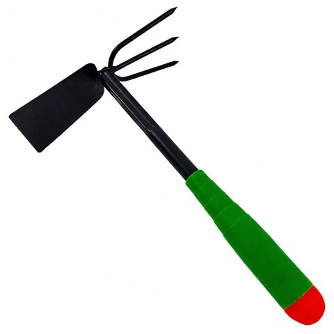 Motyka Motyczka Ogrodowa 31cm z Pazurkami Kopaczka 2w1 do Ogrodu Grabki