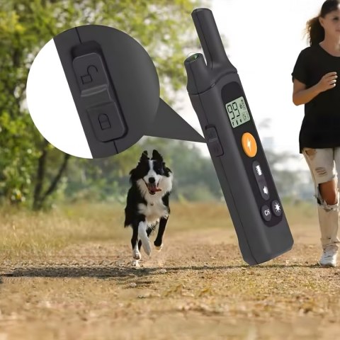 Obroża Elektryczna dla Psa Treningowa do Tresury Wodoodporna Uciszająca