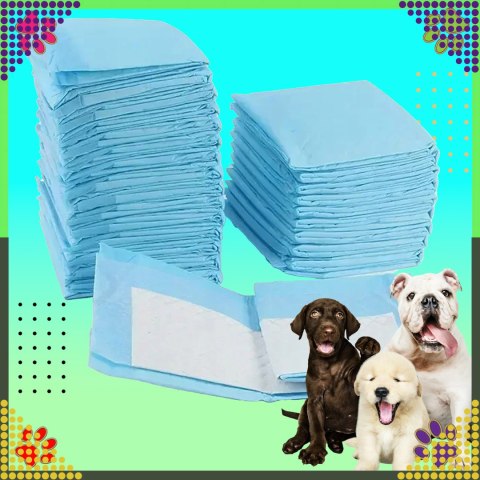 Paleta x 616 opakowań Podkłady Maty Higieniczne dla Psa do Nauki Sikania Xl 40x60cm Grube 20 szt NIEBIESKIE