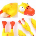 Piszcząca Duża Zabawka Gumowy Kurczak Duży dla Psa Szczeniaka Gryzak 22 cm