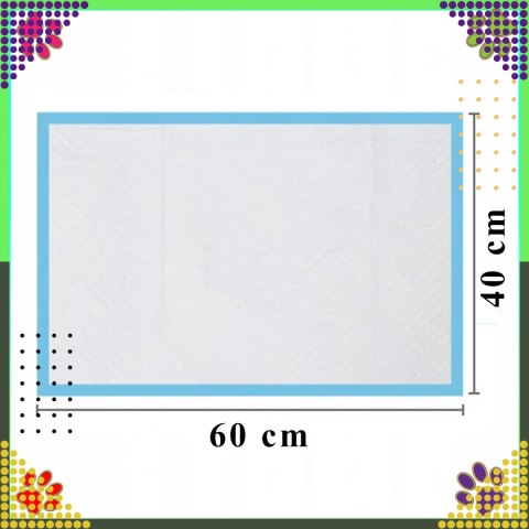 Podkłady Maty Higieniczne dla Psa do Nauki Sikania Xl 40x60cm Grube 50 szt