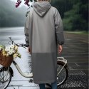 Ponczo Płaszcz Poncho Peleryna Przeciwdeszczowa z Kapturem Ryby Rower Uniwersalne Grube 140g