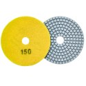 10x Tarcza Diamentowa Polerska 80mm do Szlifowania Gresu Płytek Na Rzep 150