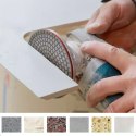 10x Tarcza Diamentowa Polerska 80mm do Szlifowania Gresu Płytek Na Rzep 500