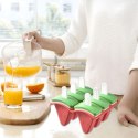 Foremki Forma do Lodów na Patyku Domowe Sorbet Lody Foremka Arbuz 6 szt