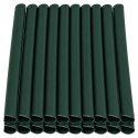 Klipsy do Taśmy Ogrodzeniowej Zaczepy Montażowe Osłony Zielone 19cm 20 szt