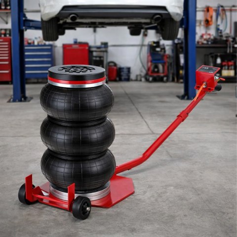 Podnośnik Pneumatyczny Lewarek Samochodowy 15-40cm Bałwanek Poduszka 3,5T