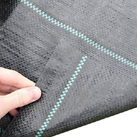 Agrowłóknina 90G 1,6x50m Czarna UV Agrotkanina Mata Antychwastowa