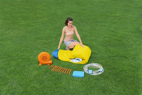Bestway 53478 Plac Zabaw Park Wodny Dmuchany ze Zjeżdzalnią + Dmuchawa