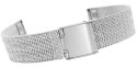 Bransoleta Fashion Mesh Srebrna IPS 14 mm FA14S