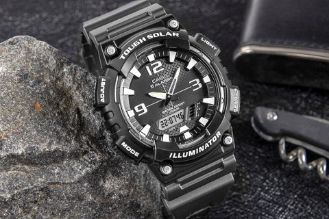 Zegarek Męski CASIO SOLAR AQ-S810W-1AVEF + BOX