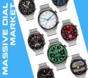 Smartwatch Rubicon RNCE99 Black Metal + Silicon SMARUB194