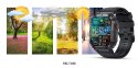 Smartwatch VELTORI VT200-1 Czarny Pasek Silikonowy