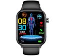 Smartwatch Męski Rubicon RNCF33 BLACK + Pasek Granatowy