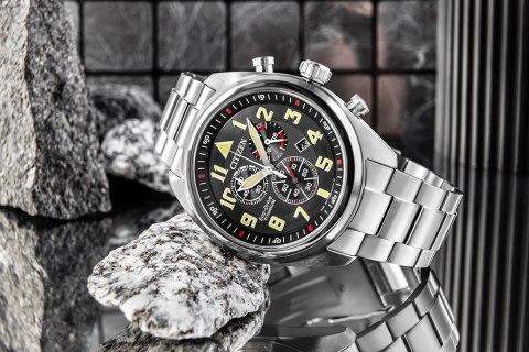 Zegarek Męski CITIZEN Super Titanium Eco-Drive AT2480-81E + BOX