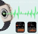 Smartwatch Męski RUBICON RNCF17 Tytan/Orange SMARUB269