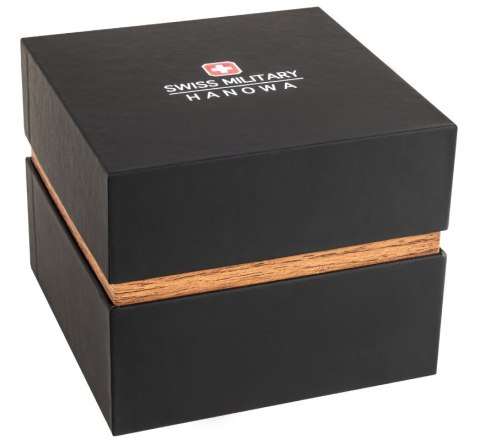 Zegarek Męski SWISS MILITARY HANOWA Afterburn GMT SMWGB0003202 + BOX