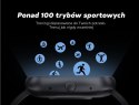 Smartwatch Męski GRAVITY GT18-4 Pomarańczowy Pasek Silikonowy + Czarny Pasek