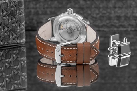 Zegarek Męski ZEPPELIN Atlantic Automatic Power Reserve 8462-3 + BOX
