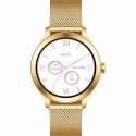 Smartwatch Gravity Biało Złoty 2 Paski GT25-2 PRO