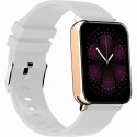 Smartwatch Gravity Różowe Złoto Szary 2 Paski GT17-4