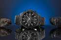 Zegarek Męski Giewont Chronograph Sapphire Czarny GW7290-B1