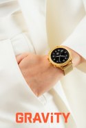 Smartwatch Gravity Złoty Pasek i Bransoleta GT5-2