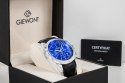 Zegarek Męski Giewont Chronograph Sapphire Srebrno Niebieski GW7650-A3