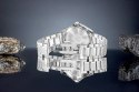 Zegarek Męski Giewont Elegance Sapphire Srebrno Niebieski GW5160-B3