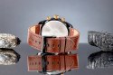 Zegarek Męski Giewont Chronograph Sapphire Czarno Brązowy GW8810-A3