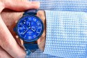 Zegarek Męski Giewont Chronograph Sapphire Miedziano Niebieski GW6260-A5
