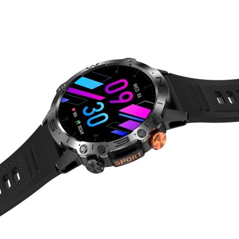 Smartwatch Gravity Czarny 2 Paski GT20-8