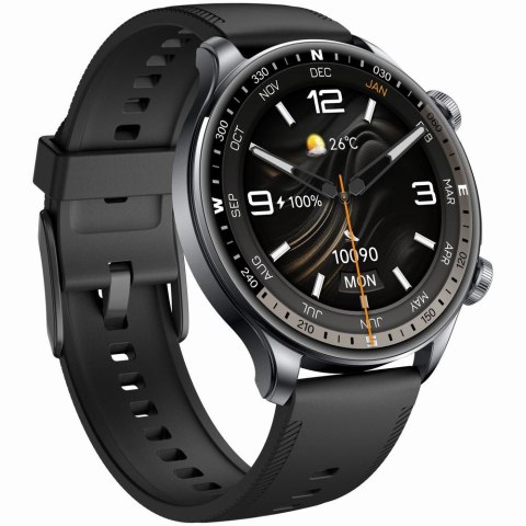 Smartwatch Gravity Czarny Pasek + Bransoleta GT35-2