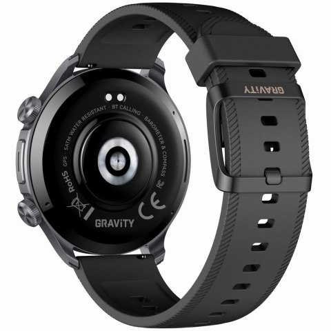 Smartwatch Gravity Czarny Pasek + Bransoleta GT35-2