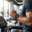 Smartwatch Gravity Czarny Pasek + Bransoleta GT35-2