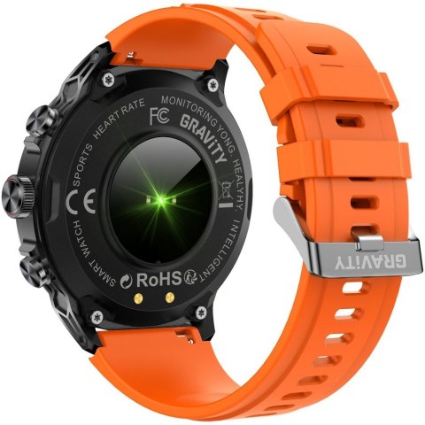 Smartwatch Gravity Czarny Pasek + Bransoleta GT41-4