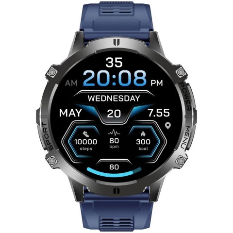 Smartwatch Gravity Czarny Pasek + Bransoleta GT42-2