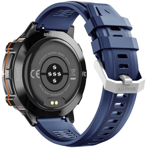 Smartwatch Gravity Czarny Pasek + Bransoleta GT42-2