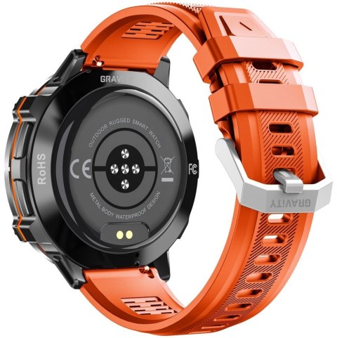 Smartwatch Gravity Czarny Pasek + Bransoleta GT42-5