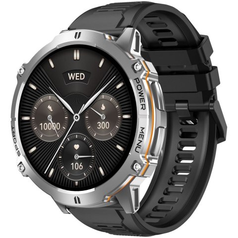 Smartwatch Gravity Grafitowy Pasek + Bransoleta GT42-3