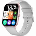 Smartwatch Gravity Różowe Złoto Szary GT36-2