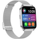 Smartwatch Gravity Srebrny Pasek + Bransoleta GT44-4