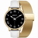 Smartwatch Gravity Złoty Bransoleta + Pasek GT33-2